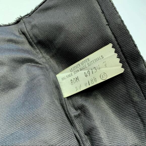 VINTAGE 1970s Black Suede Tall Boots Wedge Heel - Size 7-7.5 - Picture 9 of 11